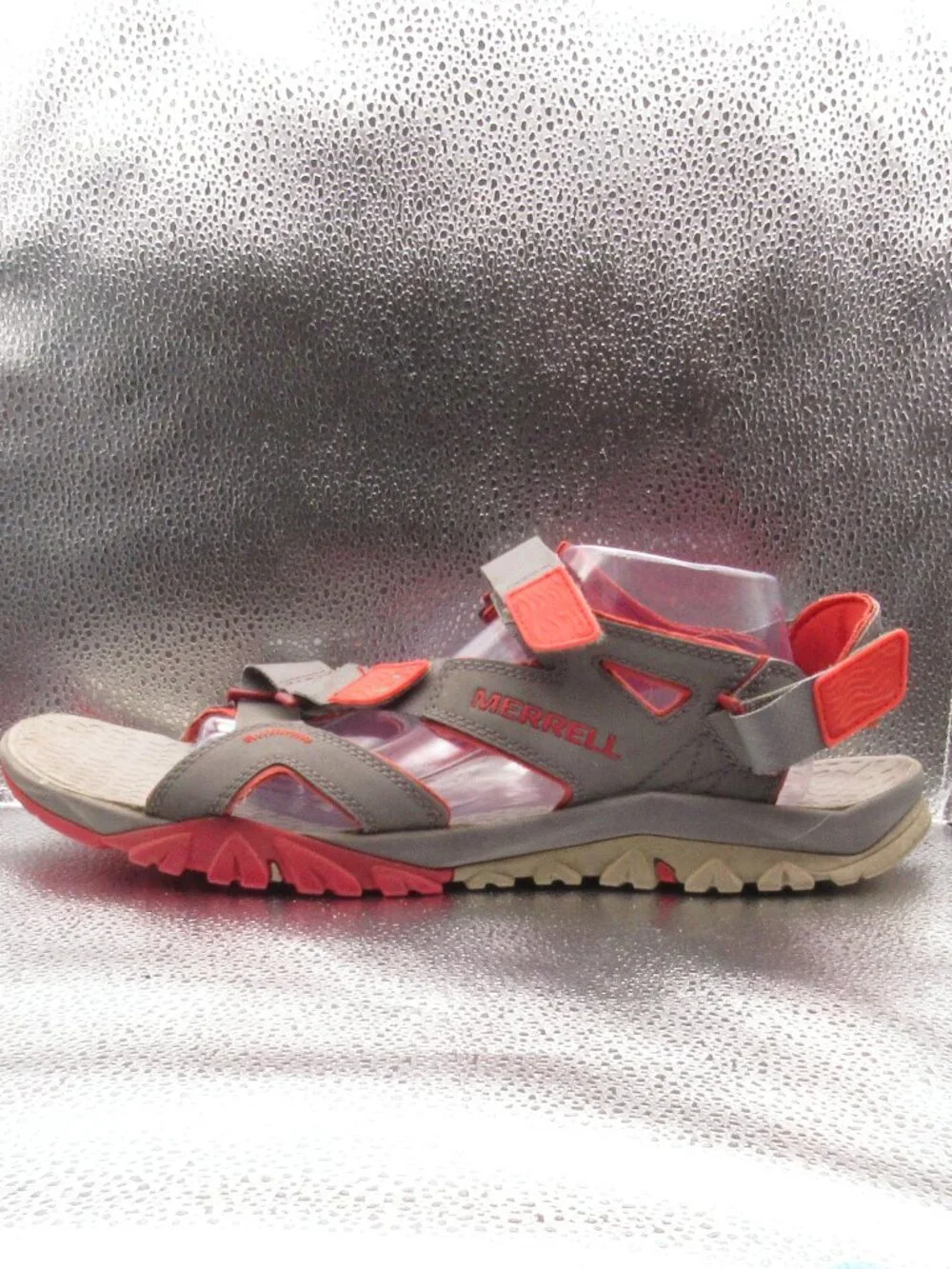 Merrell Red/Gray Castle Rock Sandals Size 14 Very Good Condition
